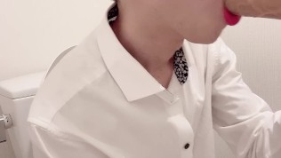 [BL] トイレでフェラチオを頼まれたイケメン社会人