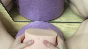 【射精日記5】ケツ穴とマンコの両方を犯し、パンティに大粒を吹きかける