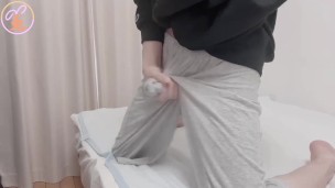 【日本の素人少年がパンツの中でオーガズムを味わう♡】