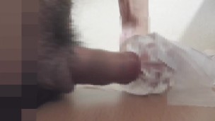 [女性向けASMR】ショタボが囁きながら挿入する。日本のデカチンが透明なオナホに射精。