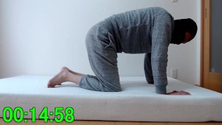 アネロスを使い、32分間で36回のドライオーガズムを達成した。