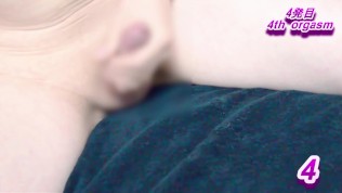 精液ミルクタンクが空になるまで13回イった結果・・・最後は透明な液になりました。日本のイケメン男子が限界突破オナニー