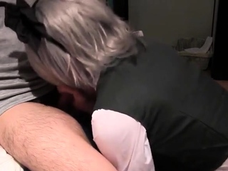 男のチンポにお口でご奉仕して興奮しちゃう女装系ゲイ男子！