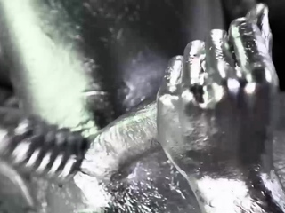 銀泊にまみれてカラダを弄り合う変態すぎる日本のゲイカップル