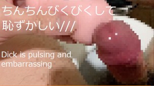 コンビニのトイレに連れ込んで音を立てながらオナニー