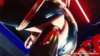 日本人ヨシカワサキの過激なアナルフィストプレイ