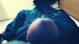 女装子！バイブ遊びで気持ち良くなってぶっかけちゃうところ見てください///　Bukkake