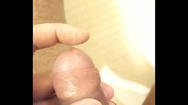 お風呂でチ◯コいじり