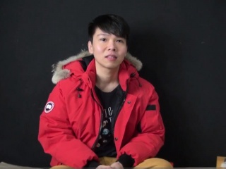 日本人 ゲイのオナニー射精