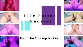 射精動画集 Part.2.日本のいつものオナニー